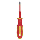 Draper 02163 XP1000 VDE Slimline Cross Slot Screwdriver, No.1 x 80mm