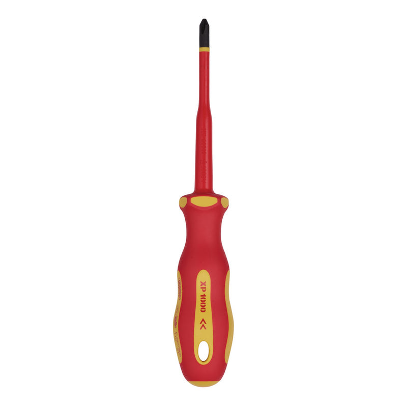 Draper 02164 XP1000 VDE Slimline Cross Slot Screwdriver, No.2 x 100mm