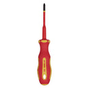 Draper 02165 XP1000 VDE Slimline PZ Type Screwdriver, No.1 x 80mm