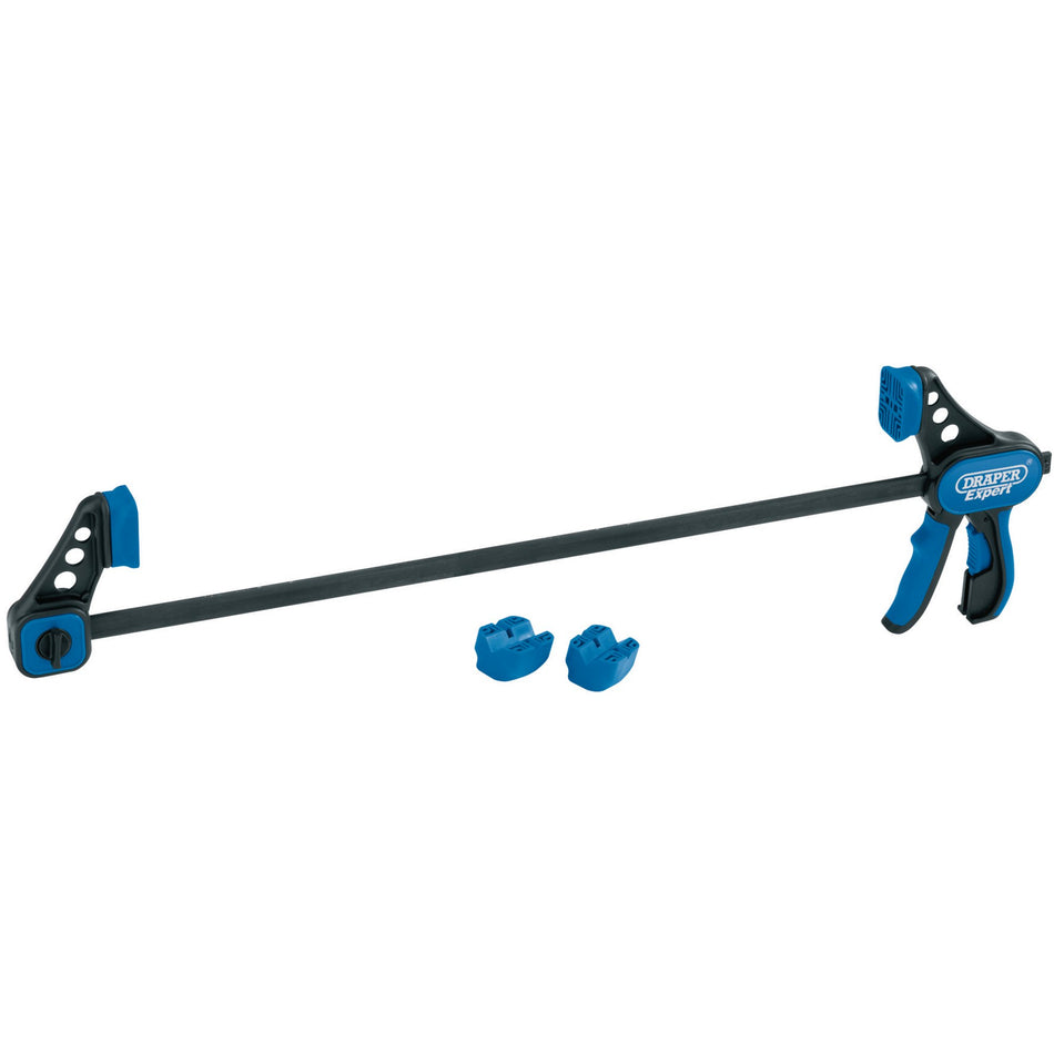 Draper 02375 Heavy Duty Soft Grip Dual Action Clamps, 450mm
