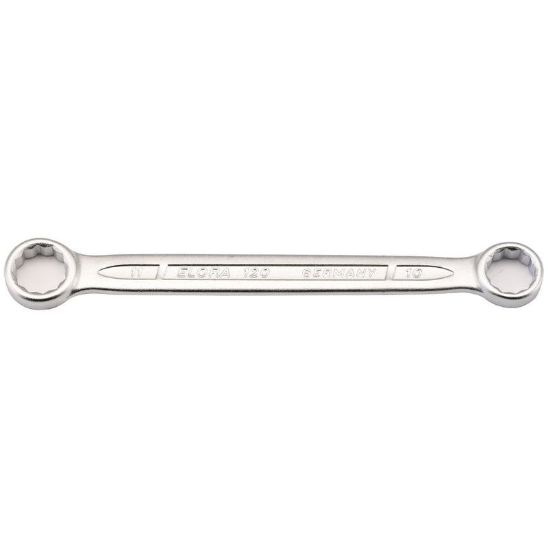 Draper 02414 Elora Flat Metric Ring Spanner, 10 x 11mm