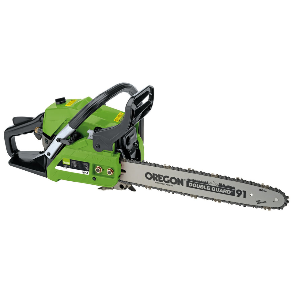 Draper 02567 Oregon® Petrol Chainsaw with Chain and Bar, 400mm, 37cc