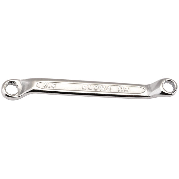 Draper 02597 Elora Midget Deep Crank Metric Ring Spanner, 5 x 5.5mm