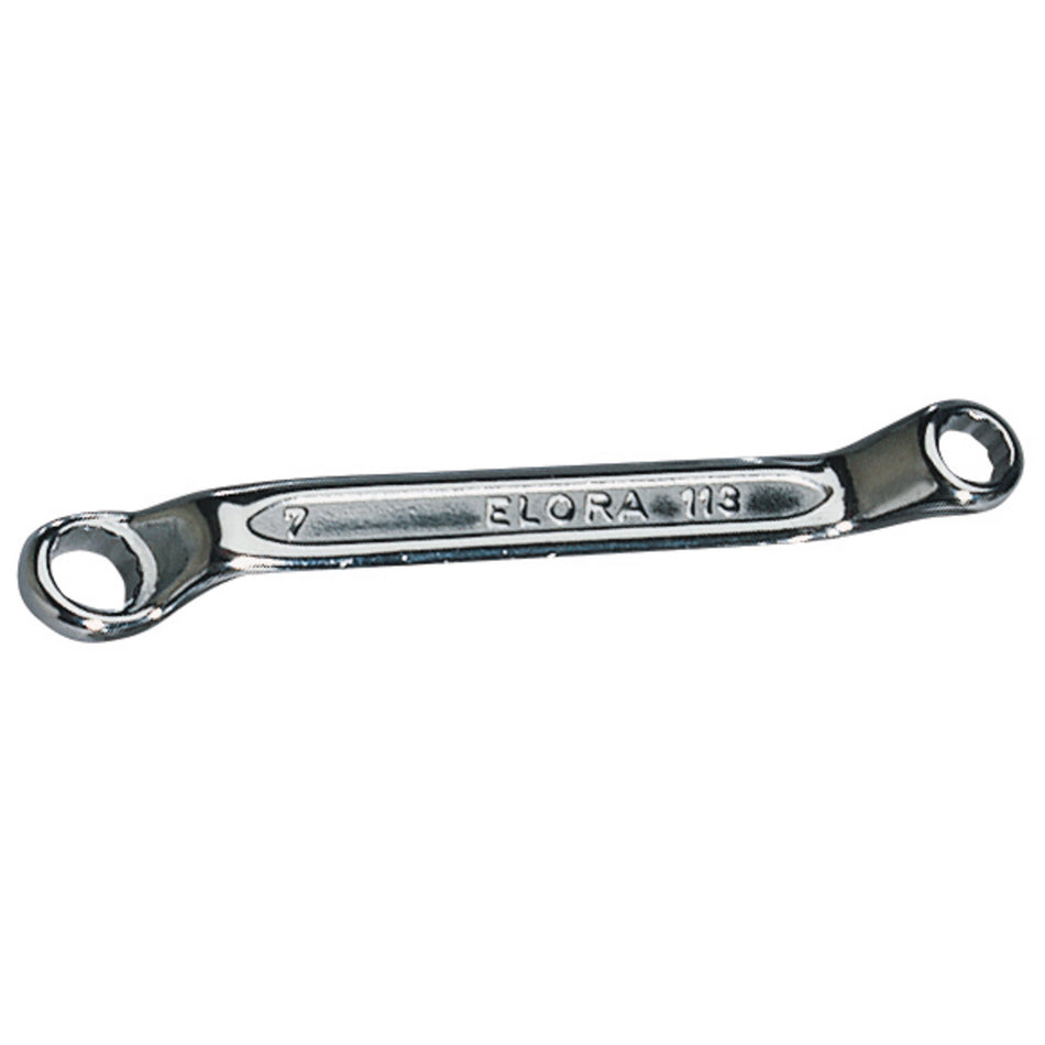 Draper 02604 Elora Midget Deep Crank Metric Ring Spanner, 6 x 7mm