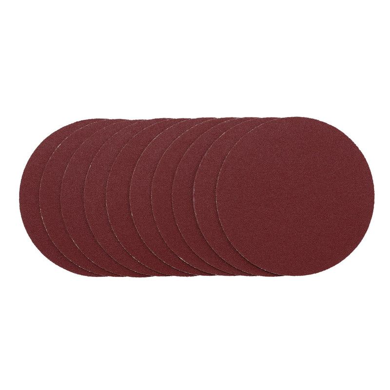 Draper 02695 Sanding Discs, 125mm, Hook & Loop, 120G (Pack of 10)