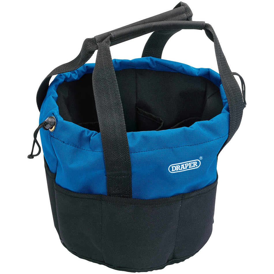 Draper 02984 14 Pocket Bucket-Shaped Bag