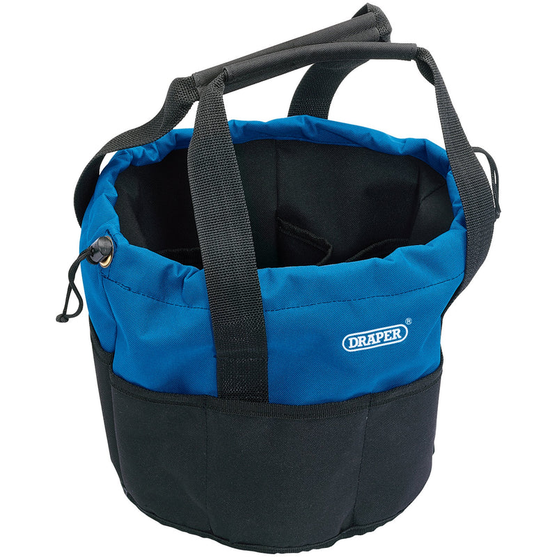 Draper 02984 14 Pocket Bucket-Shaped Bag