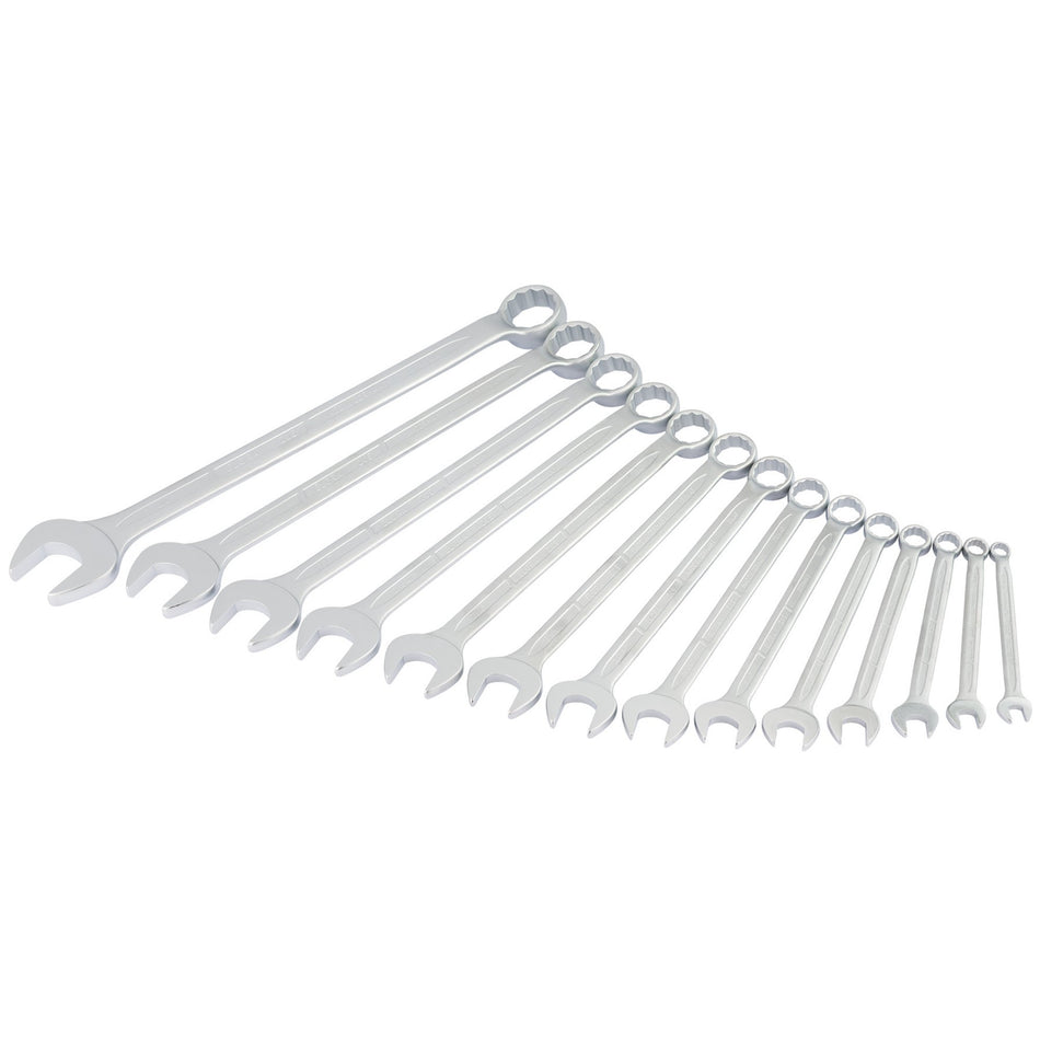 Draper 03040 Long Imperial Combination Spanner Set (14 Piece)