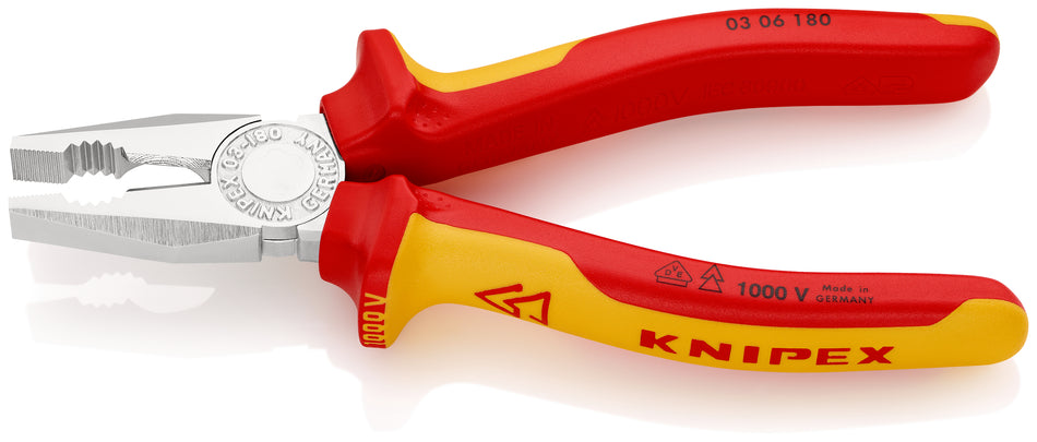 KNIPEX 03 06 180 COMBINATION PLIERS