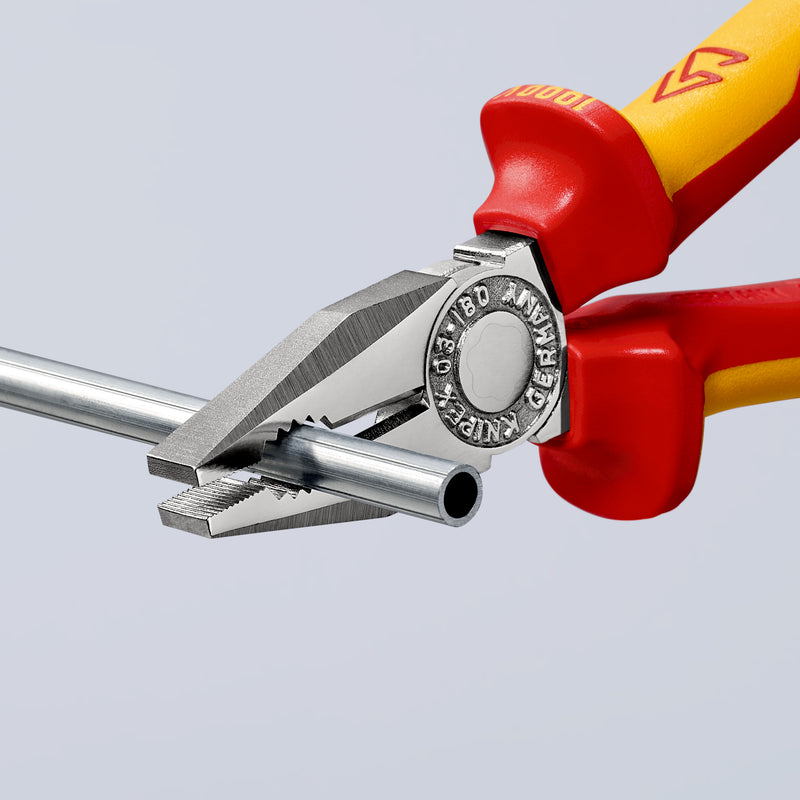 KNIPEX 03 06 180 T BK COMBINATION PLIERS TT