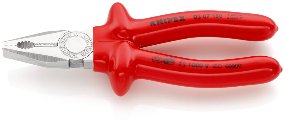 KNIPEX 03 07 180 COMBINATION PLIERS