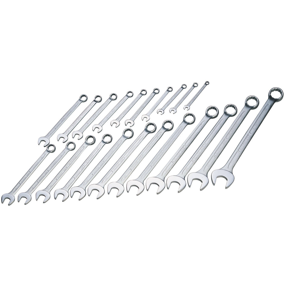 Draper 03115 Long Metric Combination Spanner Set (22 Piece)