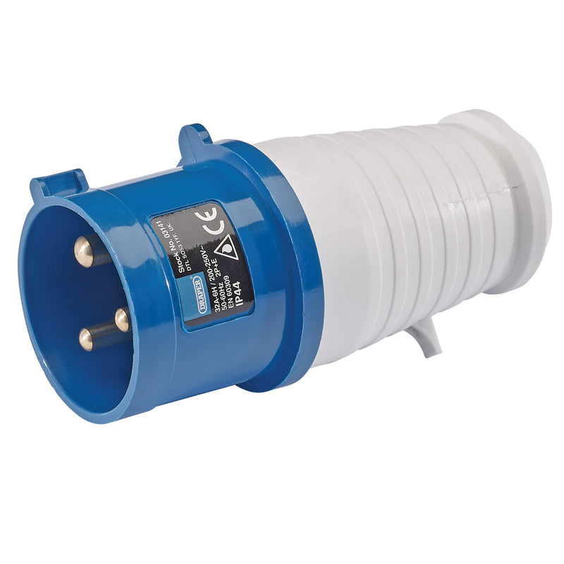 Draper 03141 230V IP44 Site Plug, 32A