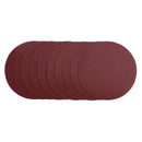 Draper 03156 Sanding Discs, 125mm, Hook & Loop, 240G (Pack of 10)