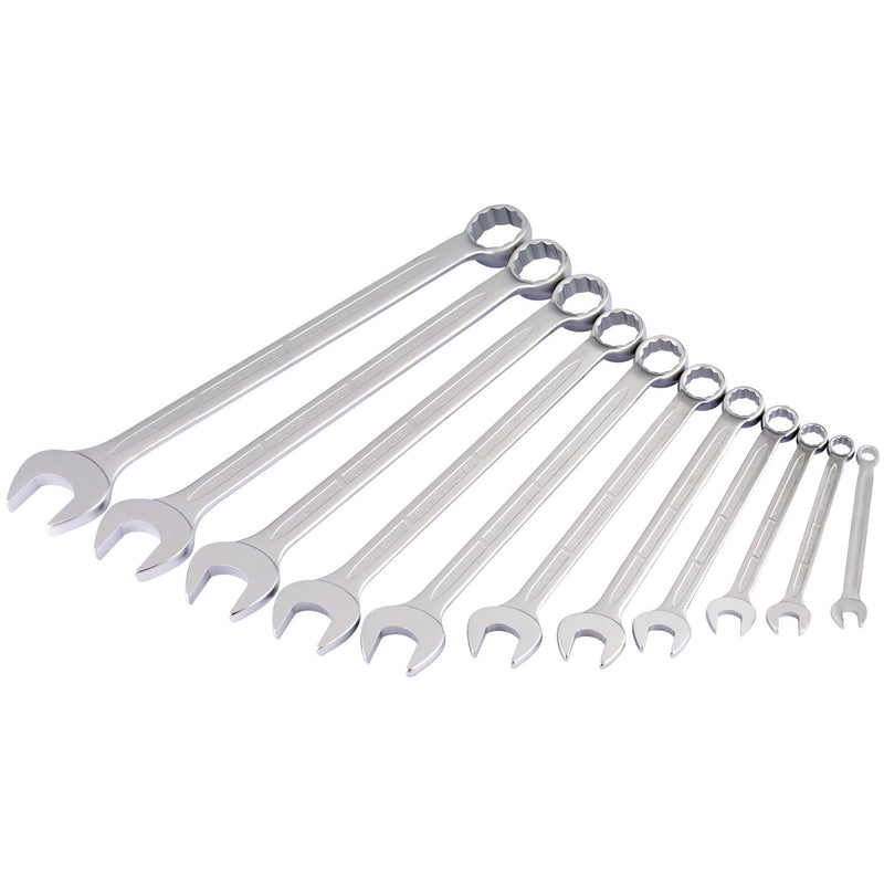 Draper 03157 Long Whitworth Combination Spanner Set (11 Piece)