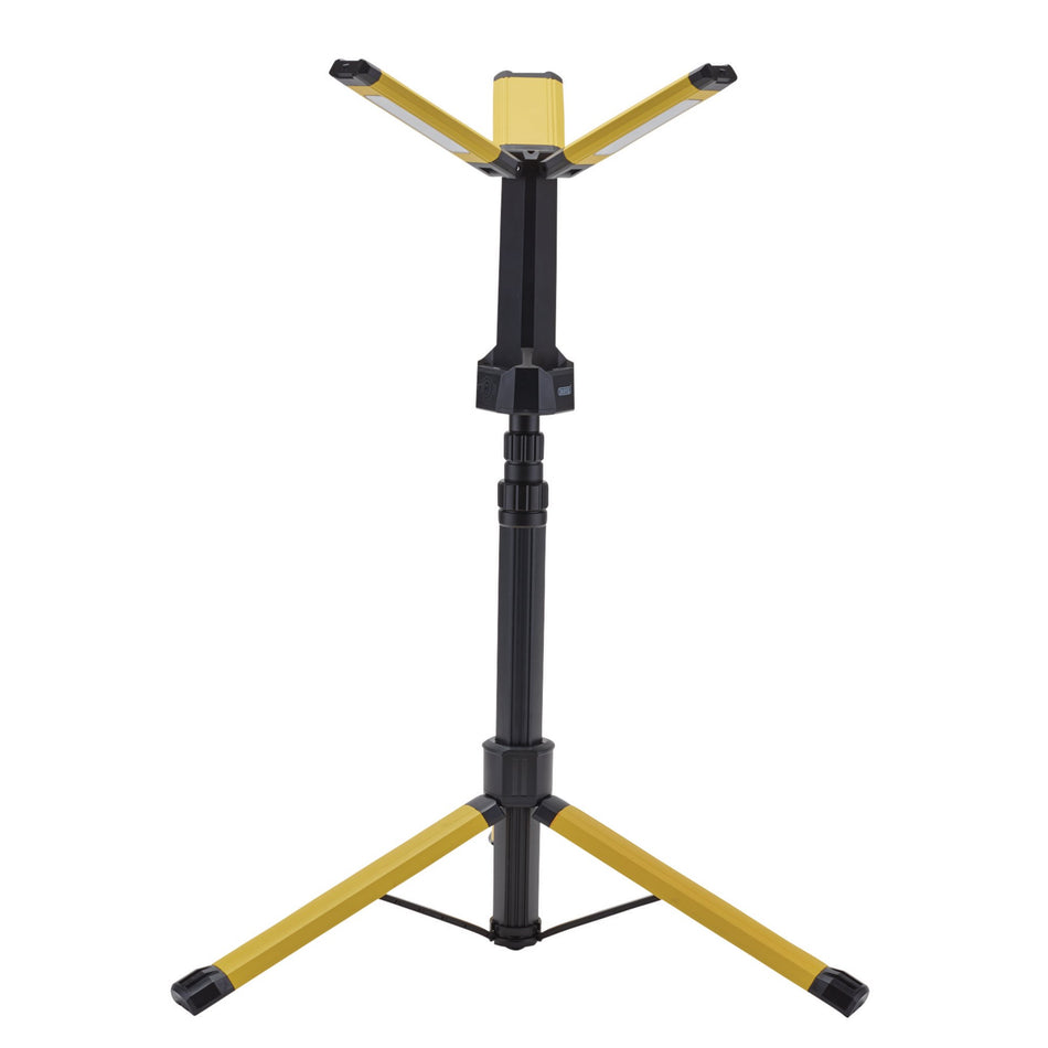 Draper 03186 230V Rechargeable Tripod Site Light, 20W, 2000 Lumens