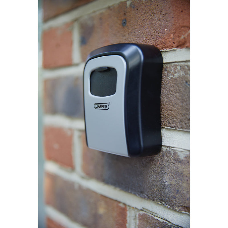 Draper 03387 Combination Lock Wall-Mounted Key Box