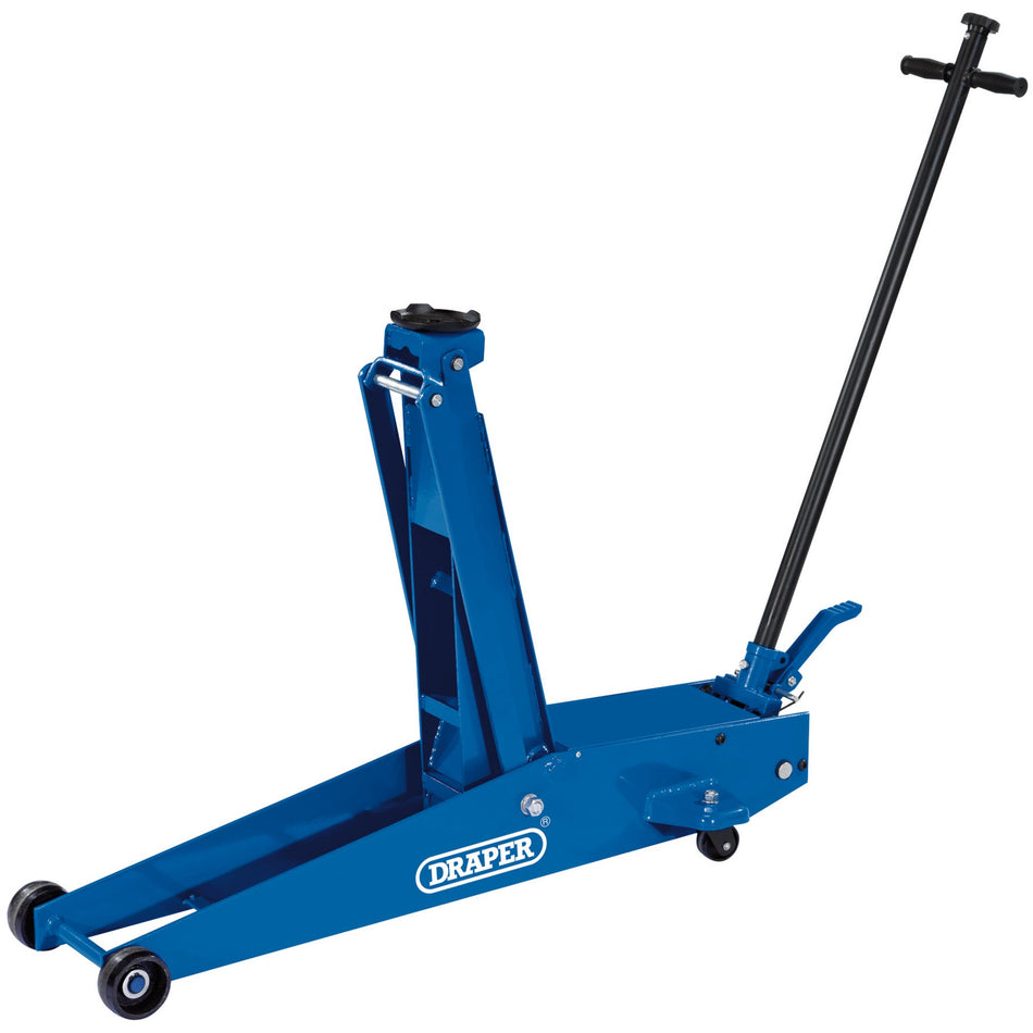 Draper 03461 Long Chassis Trolley Jack, 2 Tonne