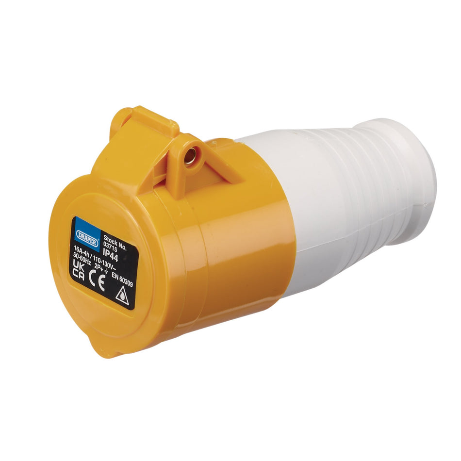 Draper 03715 110V Site Socket, 16A