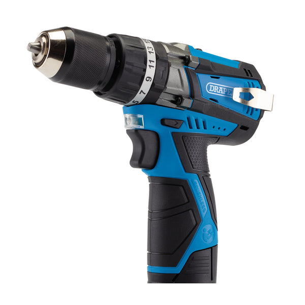 Draper 03862 12V Brushless Combi Drill (Sold Bare)