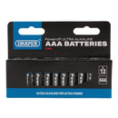 Draper 03968 Draper PowerUP Ultra Alkaline AAA Batteries (Pack of 12)
