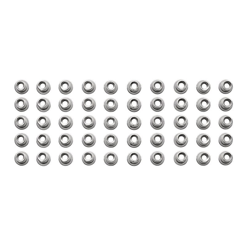 Draper 04051 Zinc Plated Threaded Insert Rivet Nuts, M4 x 0.7mm (Pack of 50)