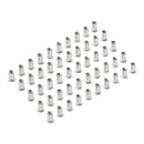 Draper 04053 Zinc Plated Threaded Insert Rivet Nuts, M6 x 1.0mm (Pack of 50)