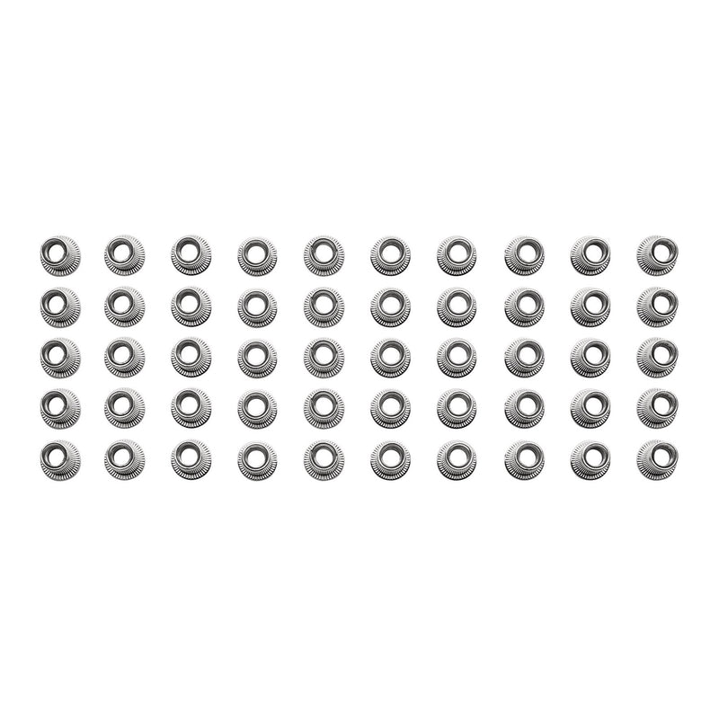 Draper 04053 Zinc Plated Threaded Insert Rivet Nuts, M6 x 1.0mm (Pack of 50)