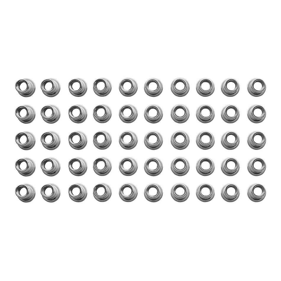 Draper 04054 Zinc Plated Threaded Insert Rivet Nuts, M8 x 1.25mm (Pack of 50)