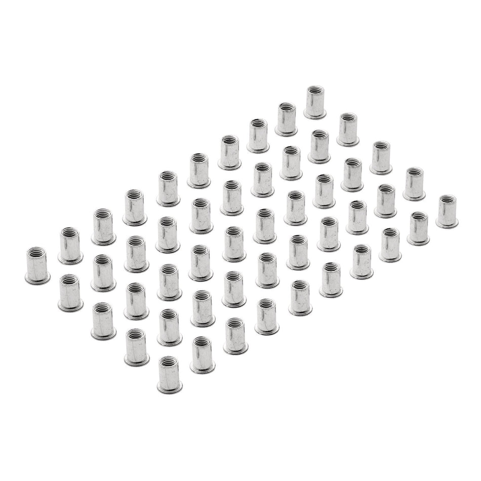Draper 04056 Zinc Plated Threaded Insert Rivet Nuts, M10 x 1.5mm (Pack of 50)
