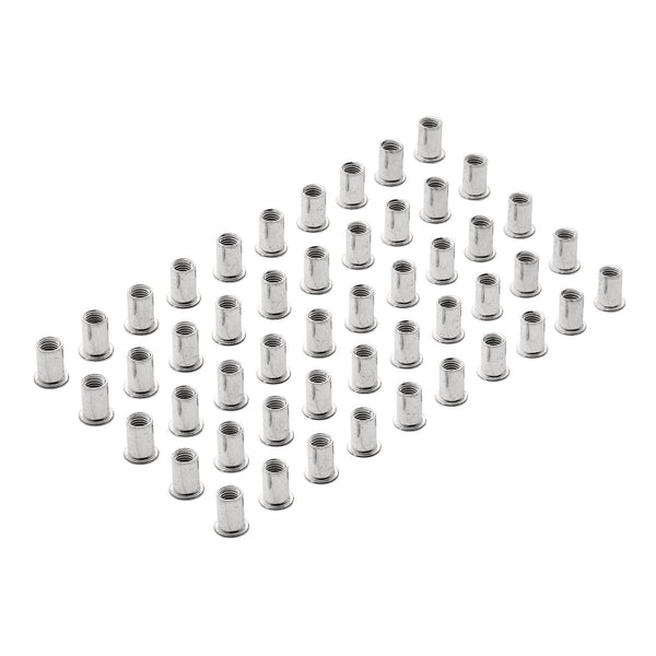 Draper 04056 Zinc Plated Threaded Insert Rivet Nuts, M10 x 1.5mm (Pack of 50)