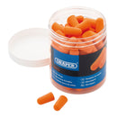 Draper 04115 Disposable Ear Plugs (Jar of 50 Pairs)