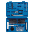 Draper 04139 Tyre Puncture Repair Kit for Tubeless Off Road Vehicles (65 Piece)