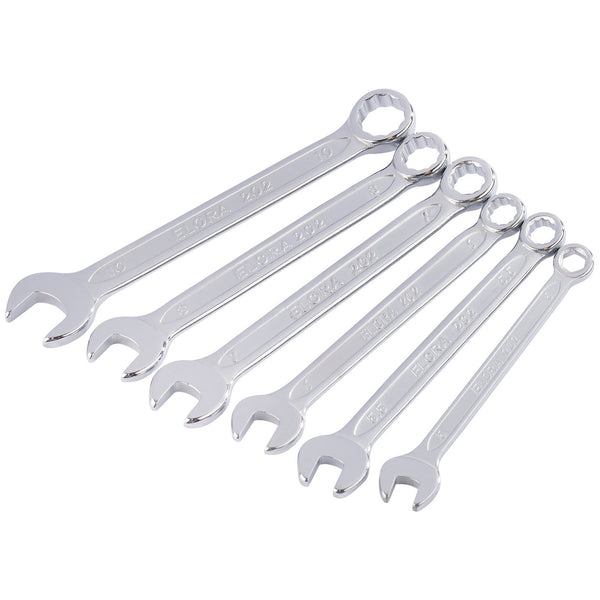 Draper 04212 Elora Midget Metric Combination Spanner Set (6 Piece)