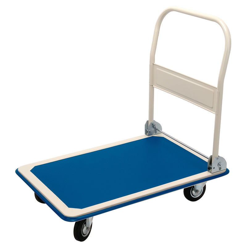 Draper 04692 Platform Trolley with Folding Handle, 900 x 600 x 850mm, 300kg
