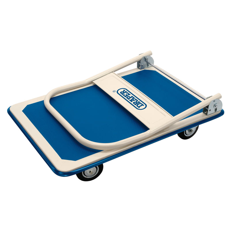 Draper 04692 Platform Trolley with Folding Handle, 900 x 600 x 850mm, 300kg