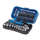 Draper 04713 Draper Expert Socket and Bit Set, 1/4" Sq. Dr. (39 Piece)