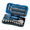 Draper 04713 Draper Expert Socket and Bit Set, 1/4" Sq. Dr. (39 Piece)