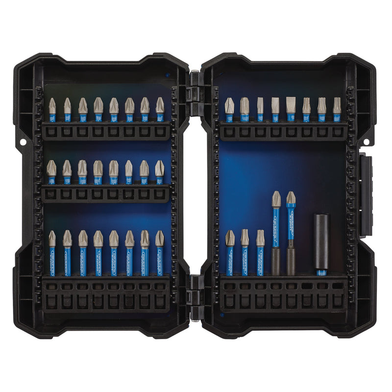 Draper 04929 Draper Expert Impact Screwdriver Bit Set, 1/4" Hex (38 Piece)