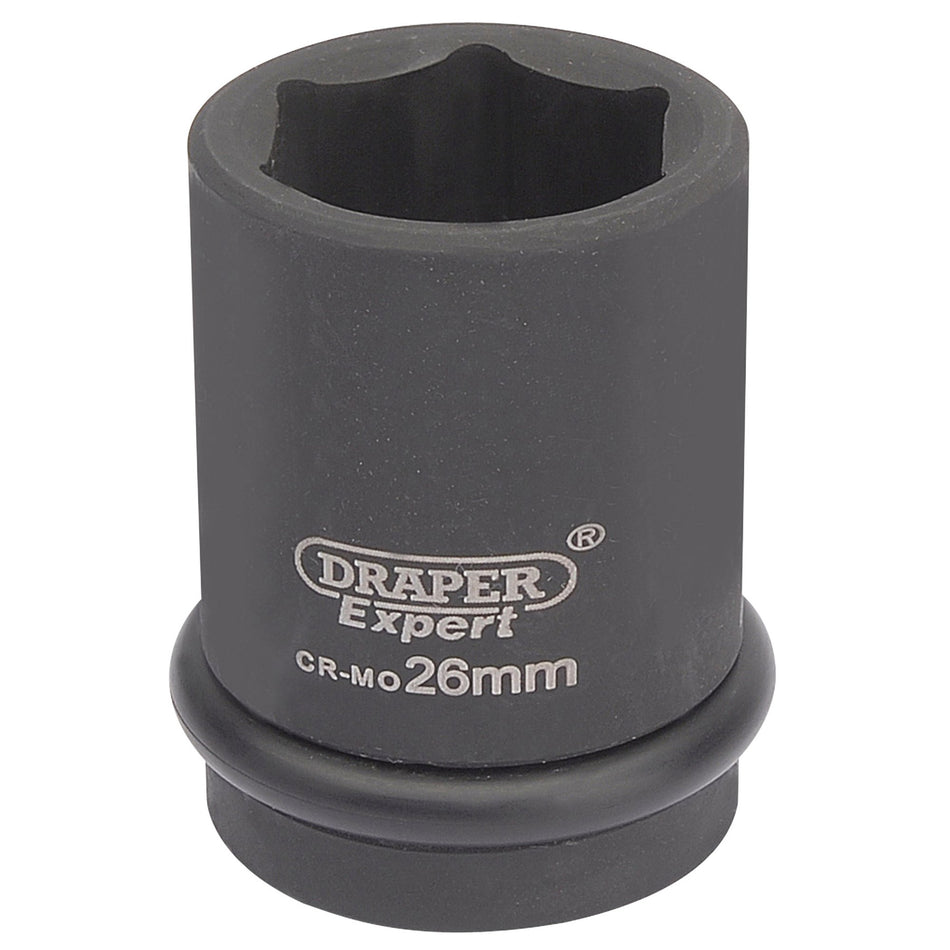 Draper 05007 Expert HI-TORQ® 6 Point Impact Socket, 3/4" Sq. Dr., 26mm