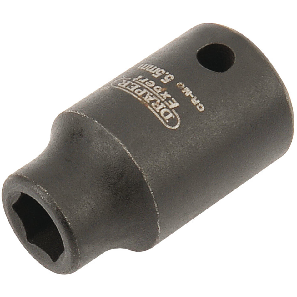 Draper 05008 Expert HI-TORQ® 6 Point Impact Socket, 1/4" Sq. Dr., 5.5mm