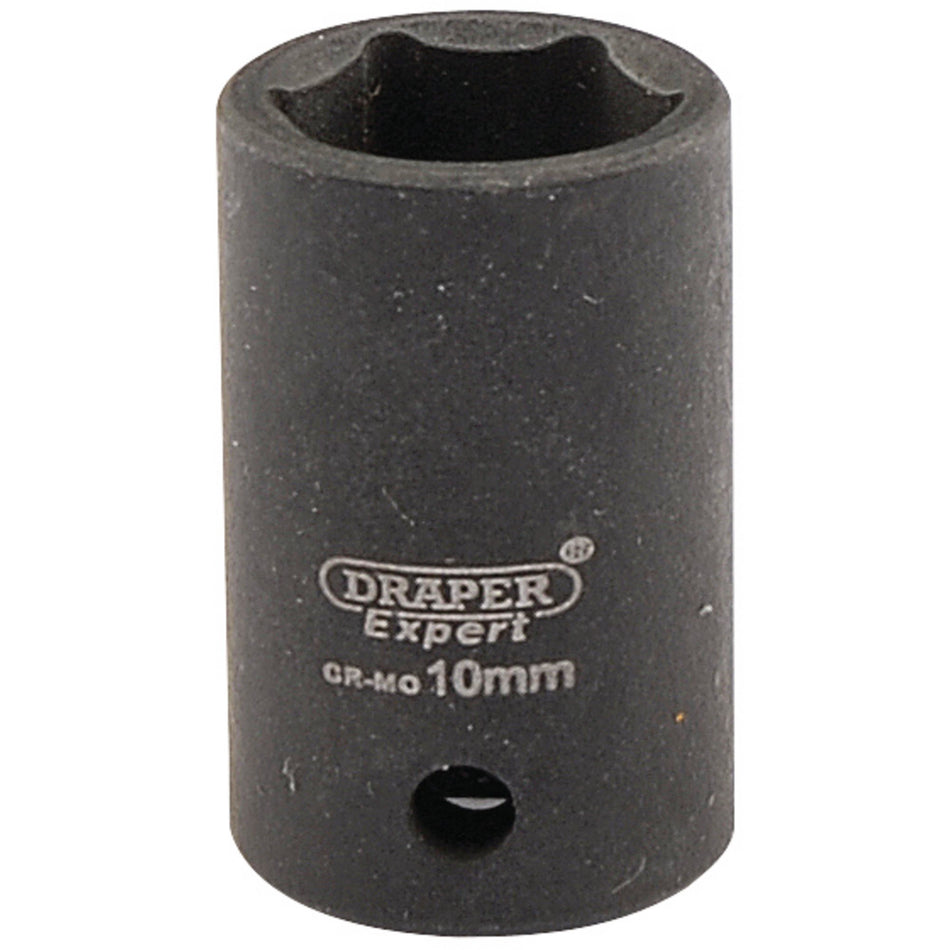 Draper 05014 Expert HI-TORQ® 6 Point Impact Socket, 1/4" Sq. Dr., 10mm