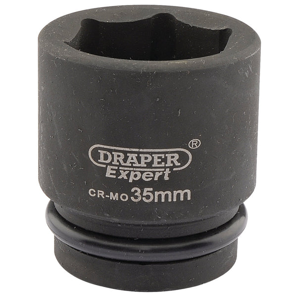 Draper 05015 Expert HI-TORQ&#174; 6 Point Impact Socket, 3/4" Sq. Dr., 35mm