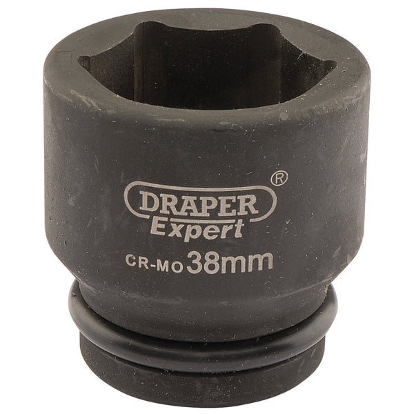 Draper 05018 Expert HI-TORQ&#174; 6 Point Impact Socket, 3/4" Sq. Dr., 38mm