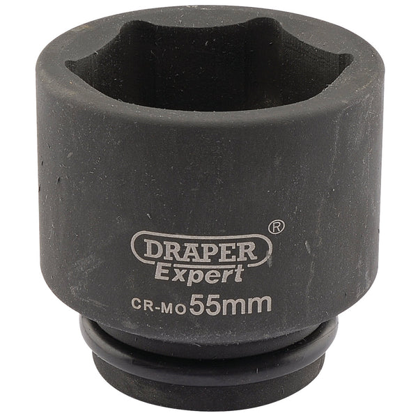 Draper 05036 Expert HI-TORQ&#174; 6 Point Impact Socket, 3/4" Sq. Dr., 55mm