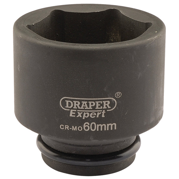 Draper 05041 Expert HI-TORQ&#174; 6 Point Impact Socket, 3/4" Sq. Dr., 60mm