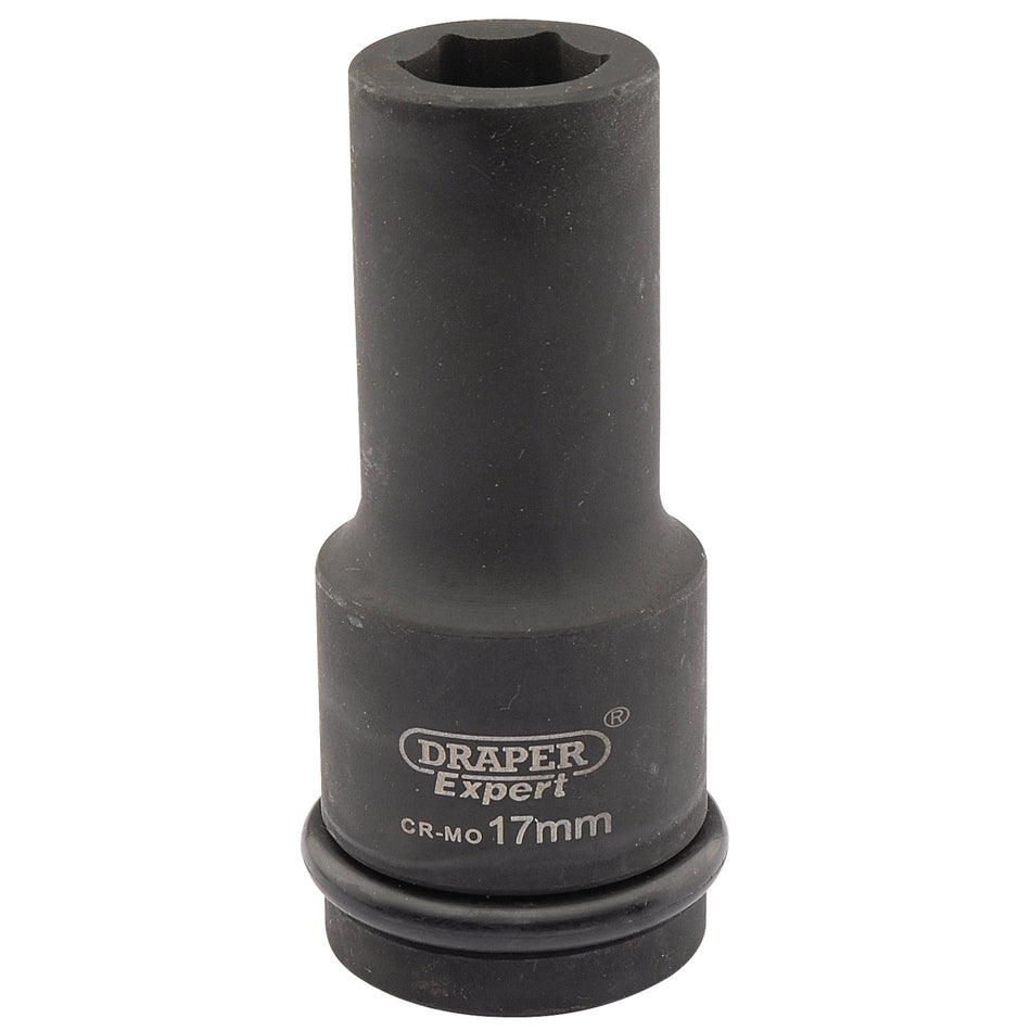 Draper 05049 Expert HI-TORQ® 6 Point Deep Impact Socket, 3/4" Sq. Dr., 17mm