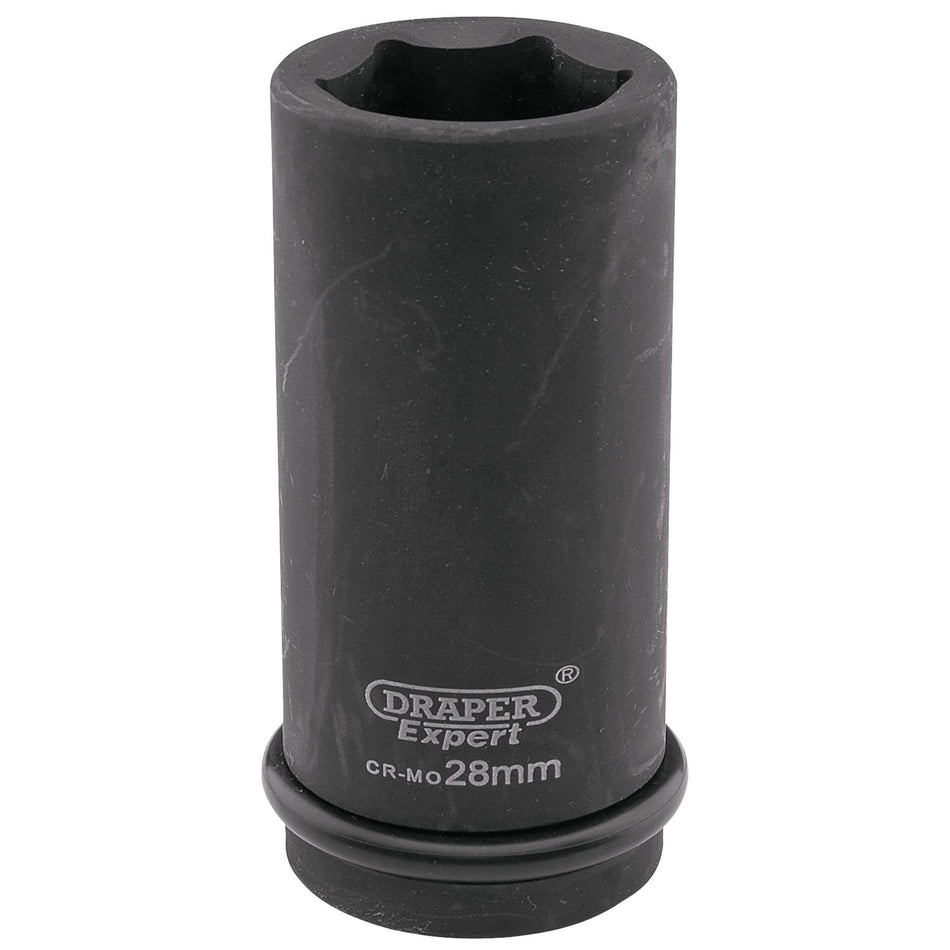 Draper 05060 Expert HI-TORQ® 6 Point Deep Impact Socket, 3/4" Sq. Dr., 28mm