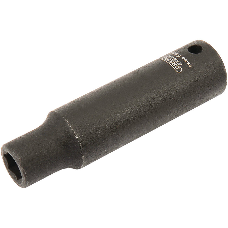 Draper 05067 Expert HI-TORQ® 6 Point Deep Impact Socket, 1/4" Sq. Dr., 5.5mm