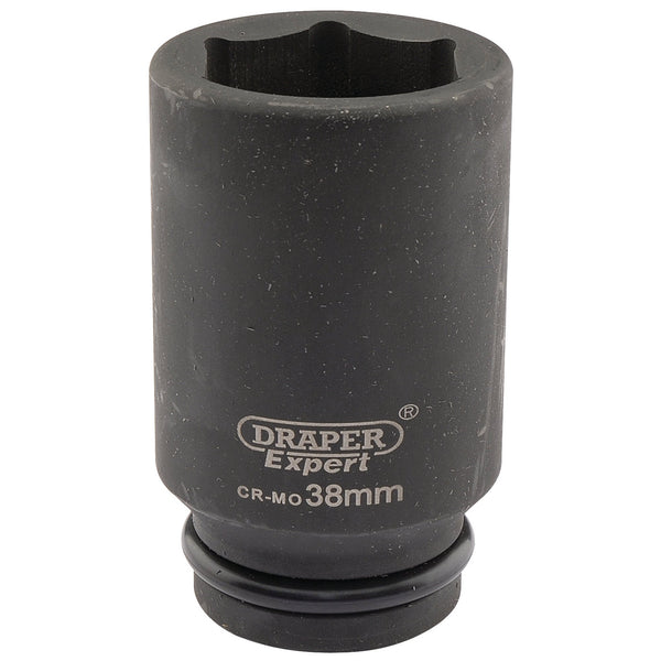 Draper 05069 Expert HI-TORQ&#174; 6 Point Deep Impact Socket, 3/4" Sq. Dr., 38mm